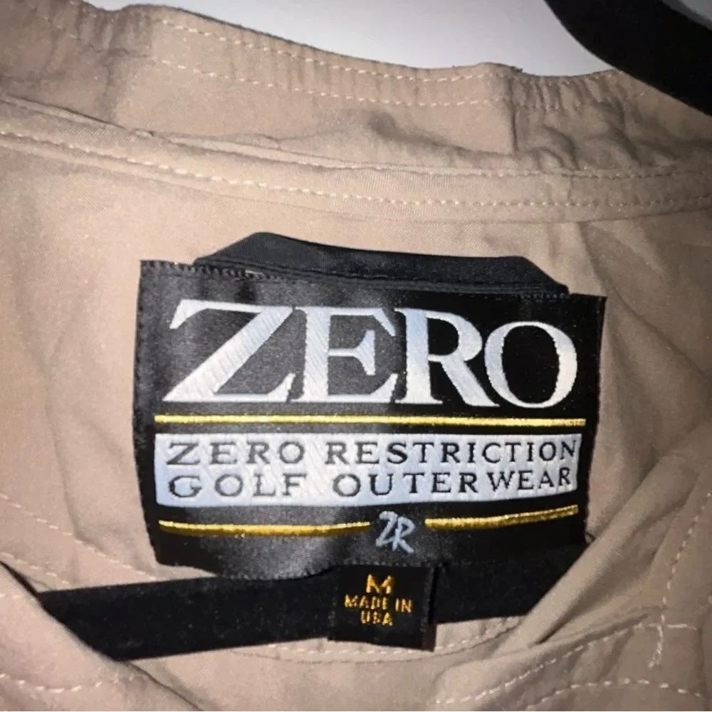 Zero Restriction Golf Wear Golf Outerwear Pull Over Coat Jacket - Picture 9 of 15